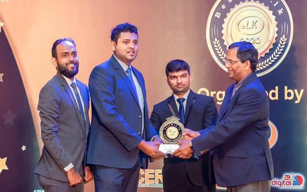 Best Web Developer Award by Best Web LK 2021